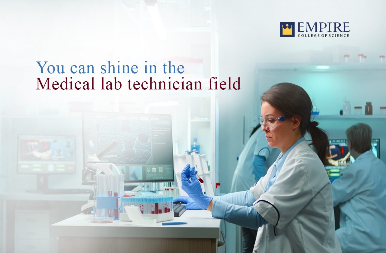You can shine in the medical lab technician field