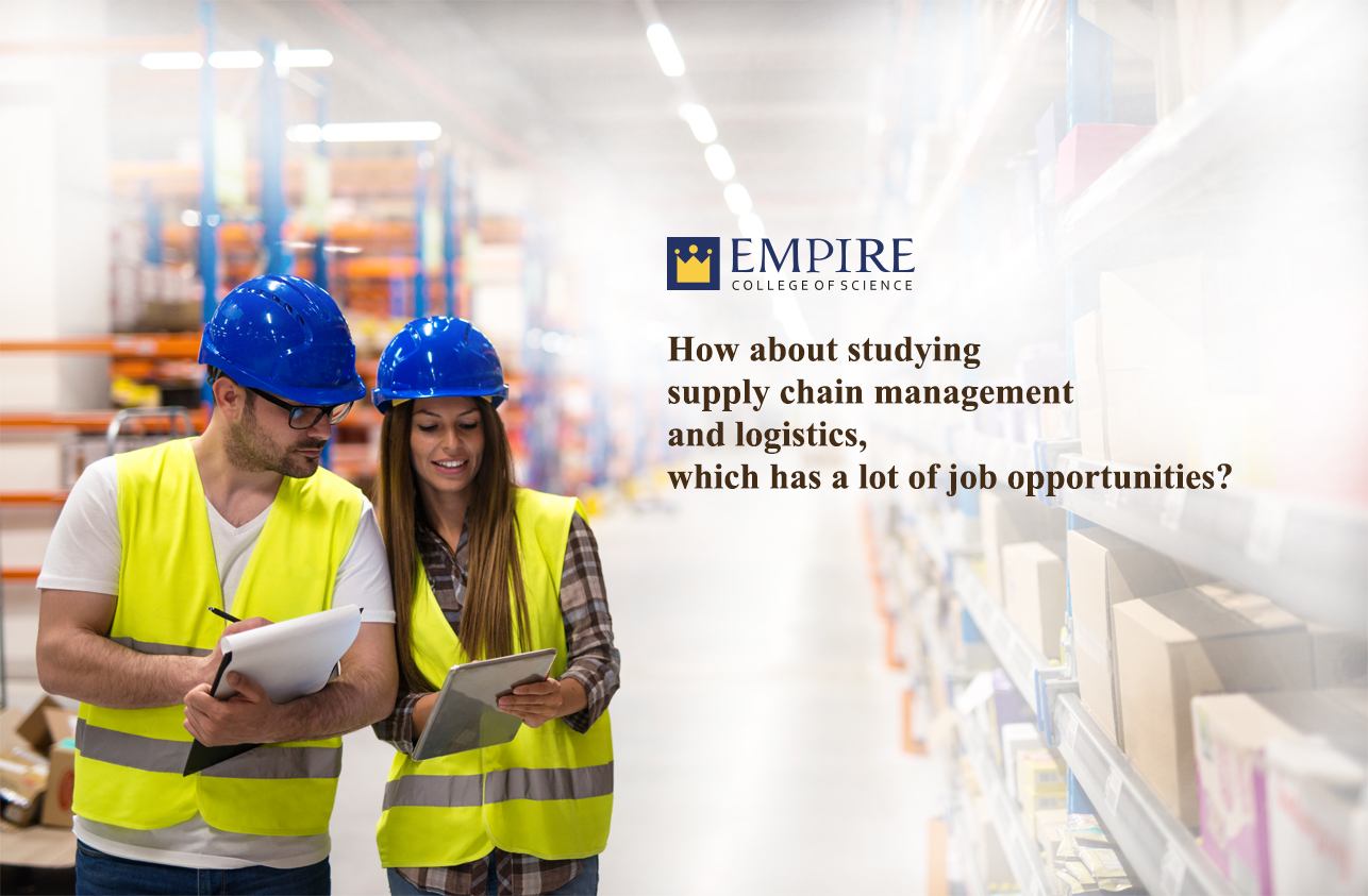 How about studying supply chain management and logistics, which has a lot of job opportunities?