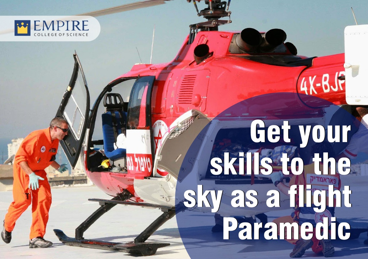 Get your skills to the sky as a flight Paramedic