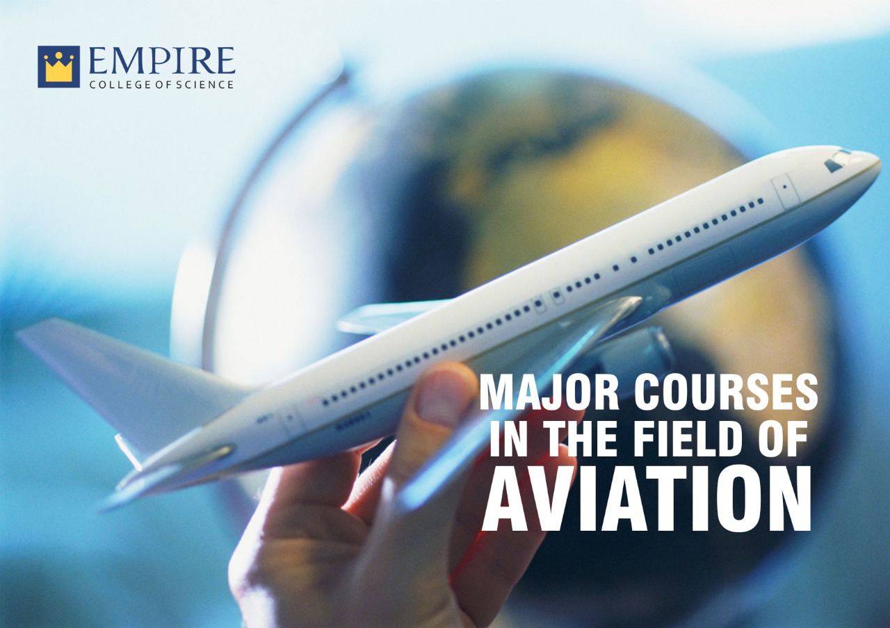 Major courses in the field of aviation