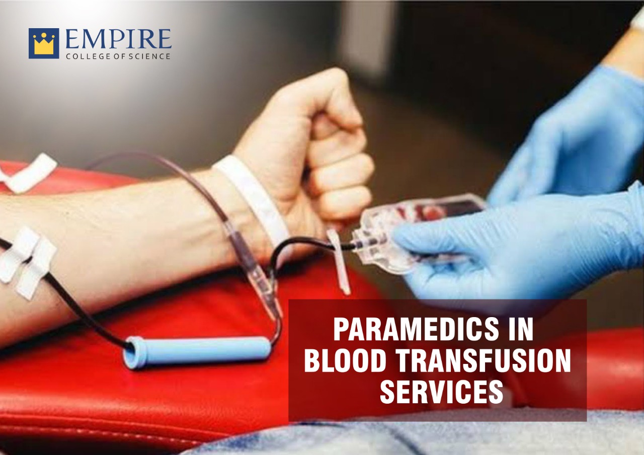 Paramedics in Blood Transfusion Services