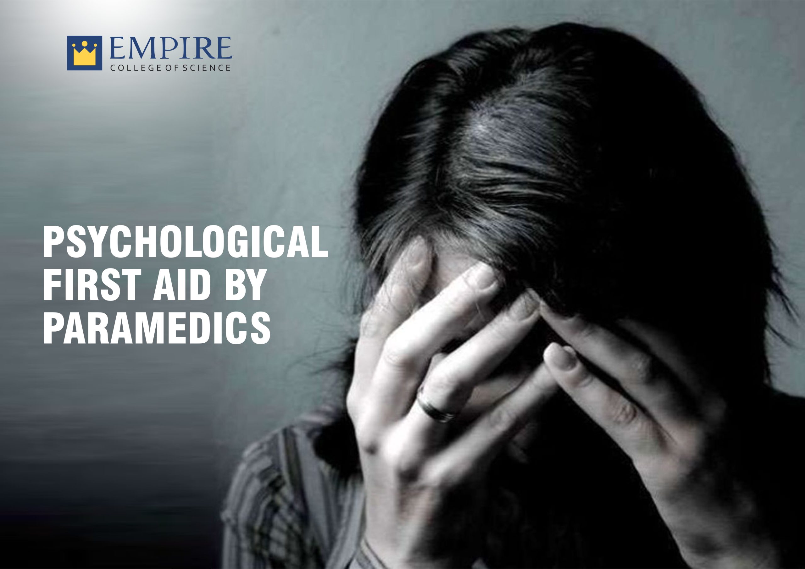 Psychological first aid by paramedics