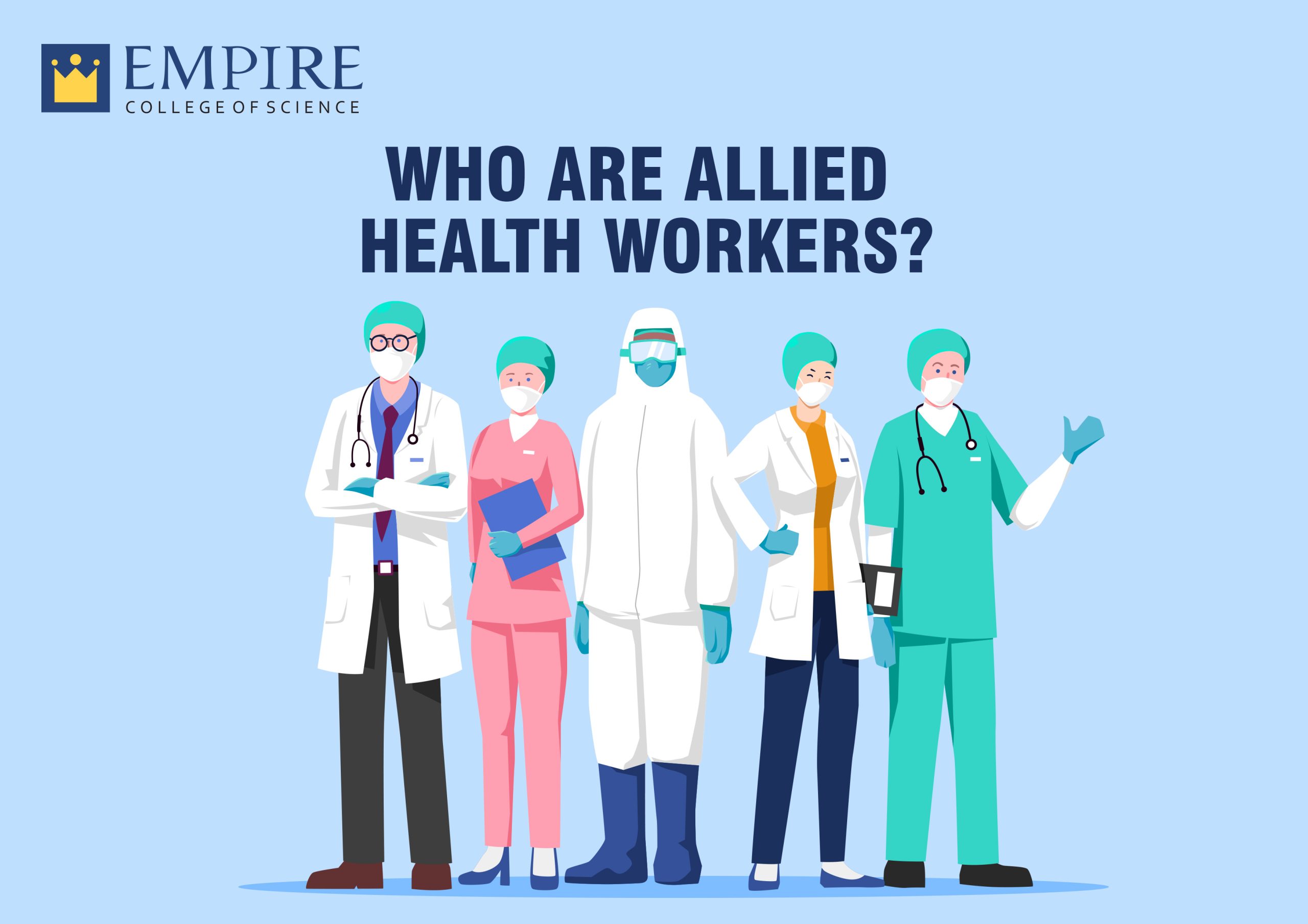 Who are allied health workers?
