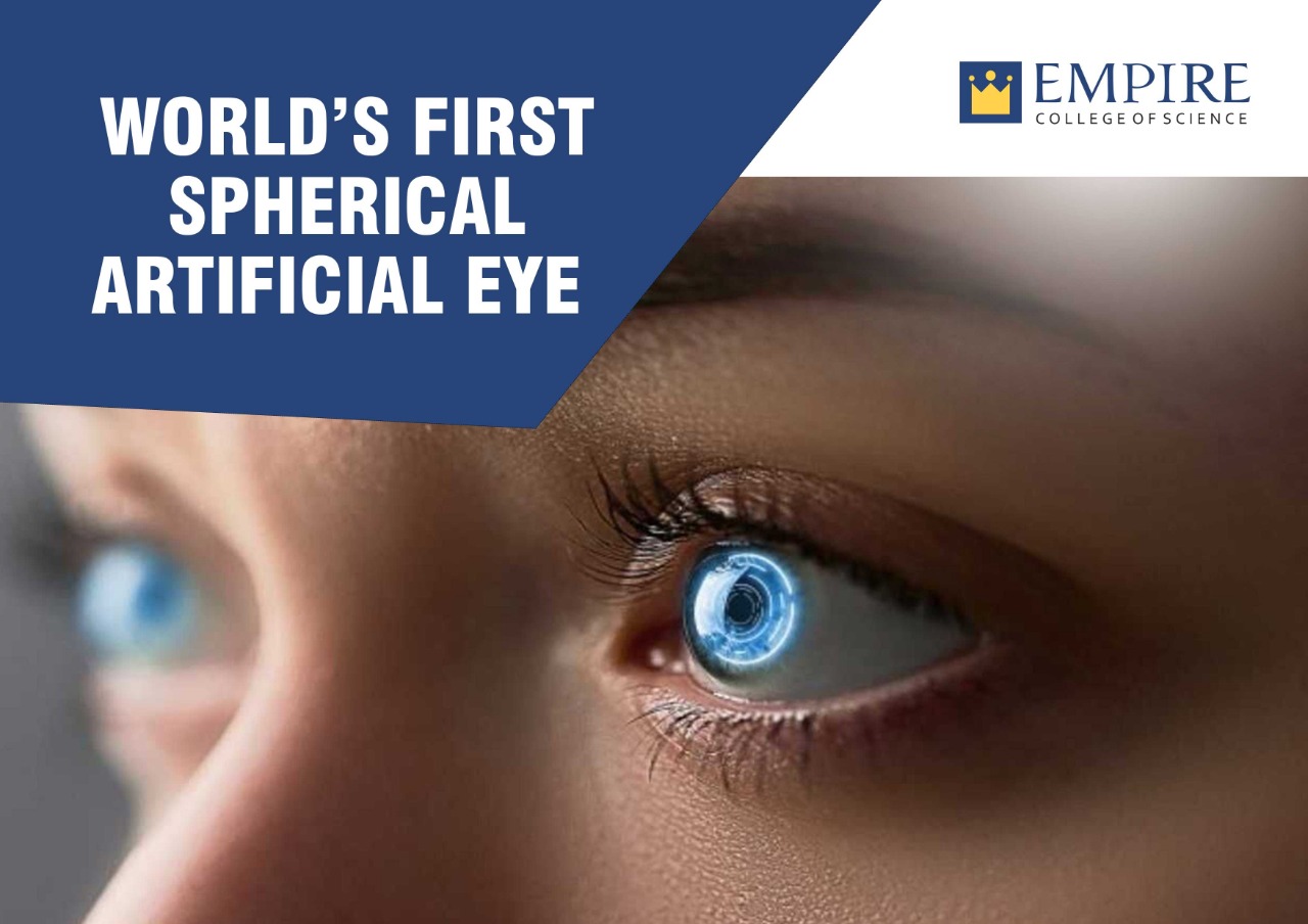 World’s First Spherical Artificial Eye